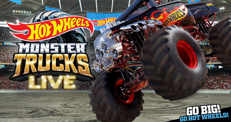monster truck hot wheels live