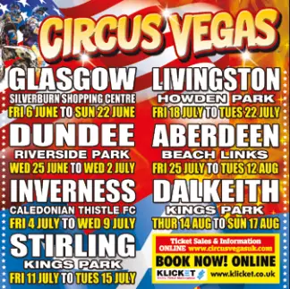 Circus Vegas Poster