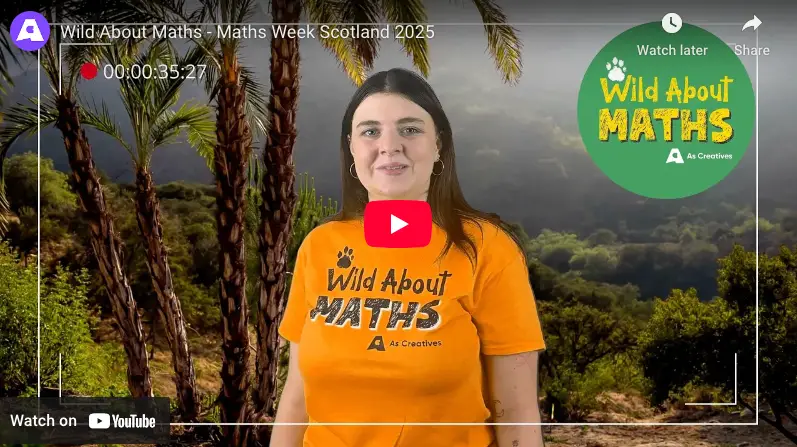 Video thumbnail for Wild About Maths for primary teachers in Scotland