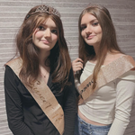 Sophie and Megan Walker celebrating their 16th birthday.